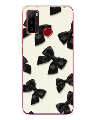 Чехол для Ulefone Note 10 с картинкой «Черные бантики» Чехол для Ulefone Note 10 с картинкой «Черные бантики»