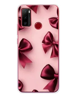 Чехол для Ulefone Note 10 с картинкой «Бордовый атлас»