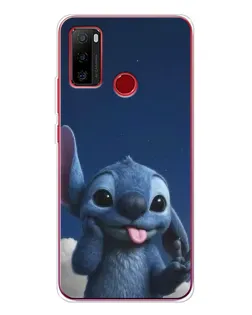 Чехол для Ulefone Note 10 с картинкой «Стич в облаках»