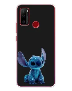 Чехол для Ulefone Note 10 с картинкой «Стич на черном»
