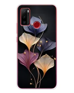 Чехол для Ulefone Note 10 с картинкой «Лиловые цветы грации»