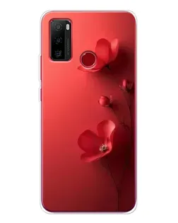 Чехол для Ulefone Note 10 с картинкой «Маковые соцветия»