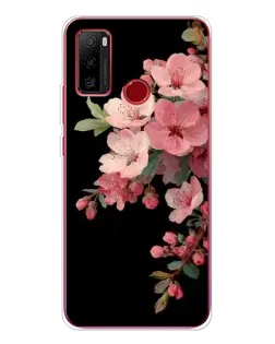 Чехол для Ulefone Note 10 с картинкой «Розовая ветка сакуры»