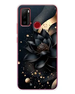 Чехол для Ulefone Note 10 с картинкой «Черный лотос»