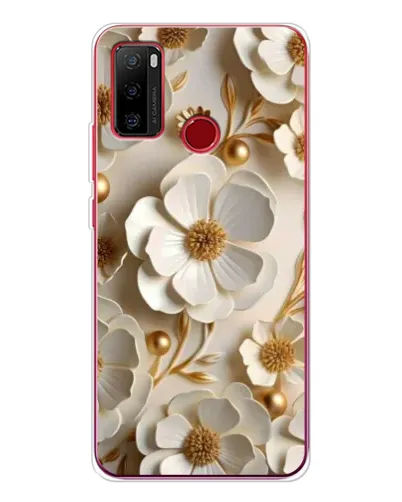 Чехол для Ulefone Note 10 с картинкой «Белие бумажние цвети» Чехол для Ulefone Note 10 с картинкой «Белие бумажние цвети»