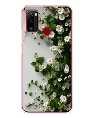 Чехол для Ulefone Note 10 с картинкой «Ветка мелких белых цветов» Чехол для Ulefone Note 10 с картинкой «Ветка мелких белых цветов»