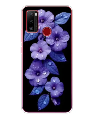 Чехол для Ulefone Note 10 с картинкой «Фиолетовые цветы с росою» Чехол для Ulefone Note 10 с картинкой «Фиолетовые цветы с росою»