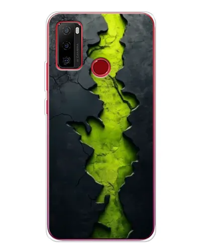 Чехол для Ulefone Note 10 с картинкой «Салатовый разлом скалы» Чехол для Ulefone Note 10 с картинкой «Салатовый разлом скалы»