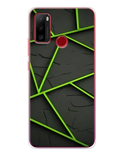 Чехол для Ulefone Note 10 с картинкой «Зеленые геометрические линии» Чехол для Ulefone Note 10 с картинкой «Зеленые геометрические линии»