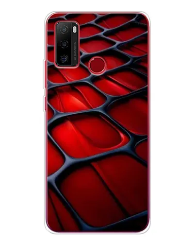 Чехол для Ulefone Note 10 с картинкой «Красная глянцевая сетка» Чехол для Ulefone Note 10 с картинкой «Красная глянцевая сетка»