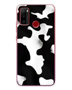 Чехол для Ulefone Note 10 с картинкой «Черно-белое пятно»