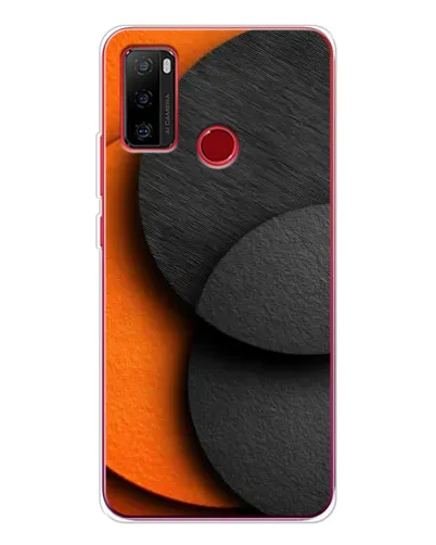 Чехол для Ulefone Note 10 с картинкой «Геометрия оранжевых кругов» Чехол для Ulefone Note 10 с картинкой «Геометрия оранжевых кругов»
