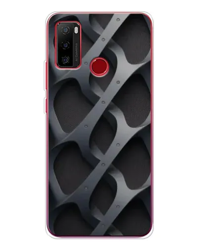 Чехол для Ulefone Note 10 с картинкой «Объемное серое плетение» Чехол для Ulefone Note 10 с картинкой «Объемное серое плетение»