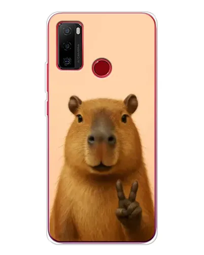Чехол для Ulefone Note 10 с картинкой «Капибара виктория» Чехол для Ulefone Note 10 с картинкой «Капибара виктория»