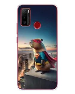Чехол для Ulefone Note 10 с картинкой «Капи-мен супергерой»