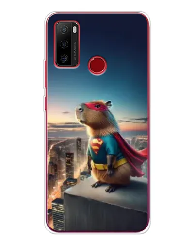 Чехол для Ulefone Note 10 с картинкой «Капи-мен супергерой» Чехол для Ulefone Note 10 с картинкой «Капи-мен супергерой»