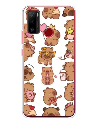 Чехол для Ulefone Note 10 с картинкой «Стикерпак с капибарами» Чехол для Ulefone Note 10 с картинкой «Стикерпак с капибарами»