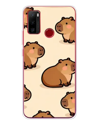 Чехол для Ulefone Note 10 с картинкой «Паттерн милых капибар» Чехол для Ulefone Note 10 с картинкой «Паттерн милых капибар»