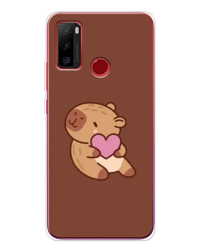 Чехол для Ulefone Note 10 с картинкой «Капибара с сердцем» Чехол для Ulefone Note 10 с картинкой «Капибара с сердцем»
