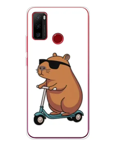 Чехол для Ulefone Note 10 с картинкой «Капибара на самокате» Чехол для Ulefone Note 10 с картинкой «Капибара на самокате»
