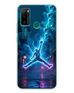 Чохол для Ulefone Note 10P з картинкою «Jordan Gold Jumpman»