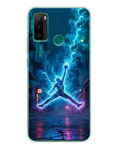 Чохол для Ulefone Note 10P з картинкою «Jordan Gold Jumpman»
