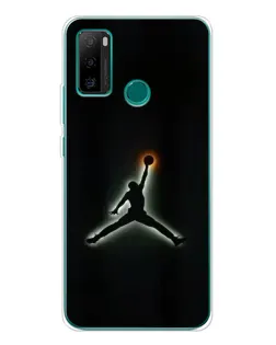 Чохол для Ulefone Note 10P з картинкою «Jordan Gradient Logo»