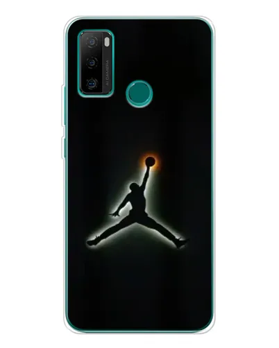 Чохол для Ulefone Note 10P з картинкою «Jordan Gradient Logo»