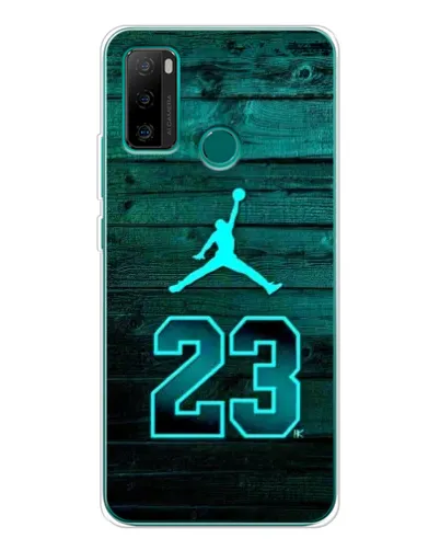 Чохол для Ulefone Note 10P з картинкою «Jordan Cyan 23»