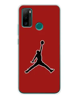 Чохол для Ulefone Note 10P з картинкою «Jordan Red Back»
