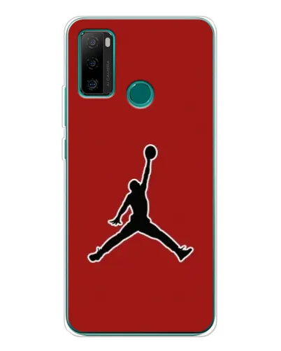 Чохол для Ulefone Note 10P з картинкою «Jordan Red Back»