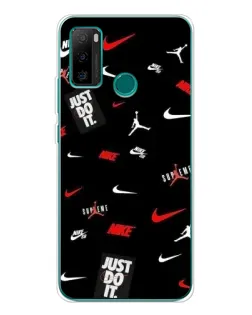 Чохол для Ulefone Note 10P з картинкою «Nike Mix Pattern»