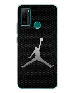 Чохол для Ulefone Note 10P з картинкою «Jordan Dark Carbon»