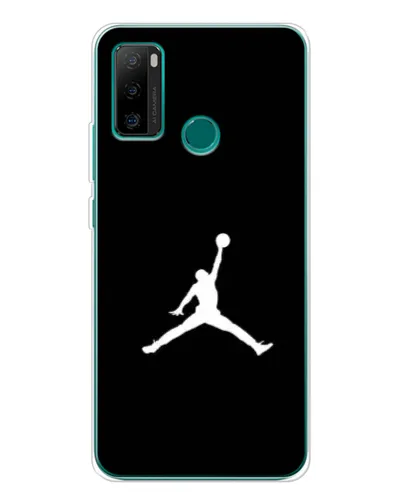 Чохол для Ulefone Note 10P з картинкою «Jordan Silhouette»