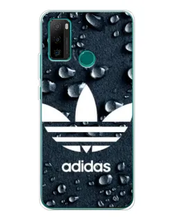 Чохол для Ulefone Note 10P з картинкою «Adidas Trefoil Blue»