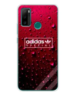 Чохол для Ulefone Note 10P з картинкою «Adidas Gold Marble»