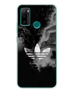 Чохол для Ulefone Note 10P з картинкою «Абстрактний дим Adidas»