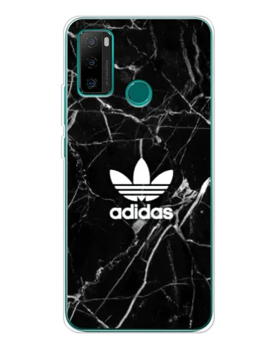 Чохол для Ulefone Note 10P з картинкою «Білий мармур Adidas»