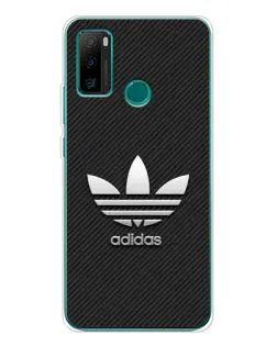 Чохол для Ulefone Note 10P з картинкою «Adidas Карбонова текстура»