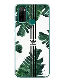 Чохол для Ulefone Note 10P з картинкою «Пальмове листя адідас»