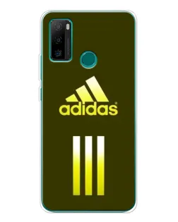 Чохол для Ulefone Note 10P з картинкою «Оливковий градієнт Adidas»