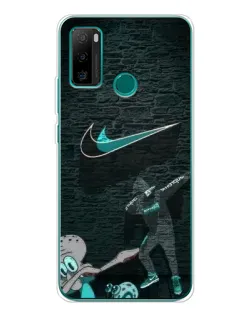 Чохол для Ulefone Note 10P з картинкою «Спортивний арт Nike»