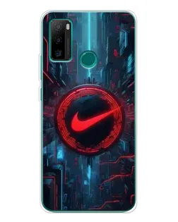 Чохол для Ulefone Note 10P з картинкою «Техногенний стиль Nike»
