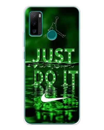 Чохол для Ulefone Note 10P з картинкою «Зелений неоновий Nike»