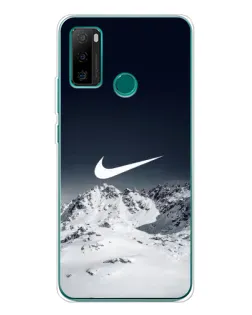 Чохол для Ulefone Note 10P з картинкою «Nike — зимові гори»