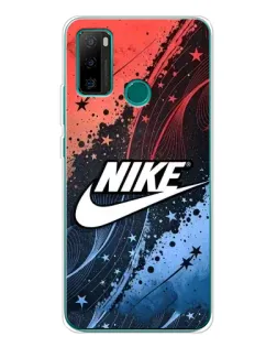 Чохол для Ulefone Note 10P з картинкою «Градієнтний принт Найк»