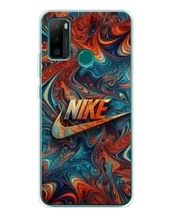 Чохол для Ulefone Note 10P з картинкою «Nike в абстракції»