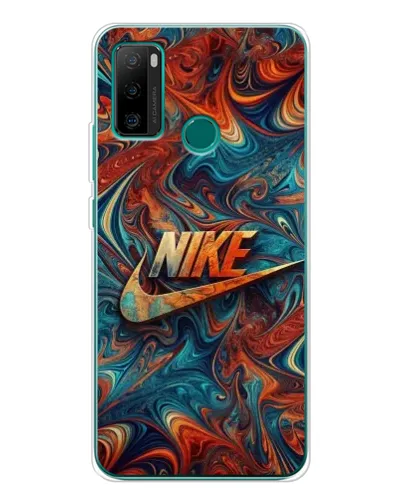 Чохол для Ulefone Note 10P з картинкою «Nike в абстракції»
