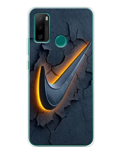 Чохол для Ulefone Note 10P з картинкою «Об'ємний логотип Найк»