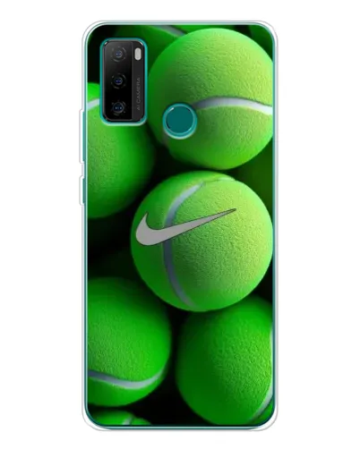 Чохол для Ulefone Note 10P з картинкою «Тенісні м'ячі Найк»